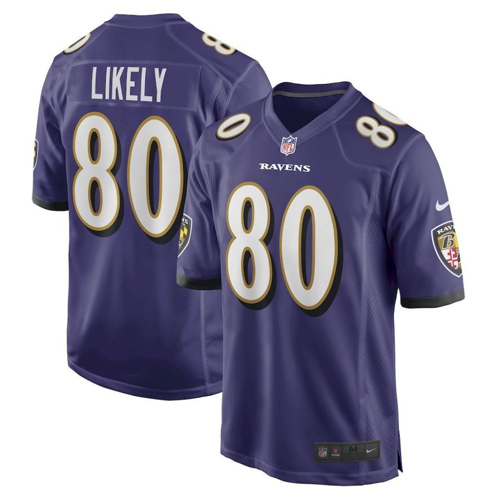 NFL Baltimore Ravens Jeysey LIKEY #80