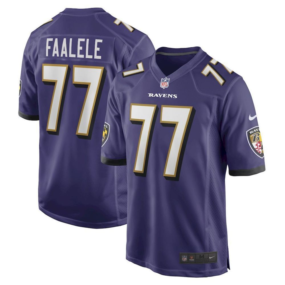 NFL Baltimore Ravens Jeysey FAALELE #77