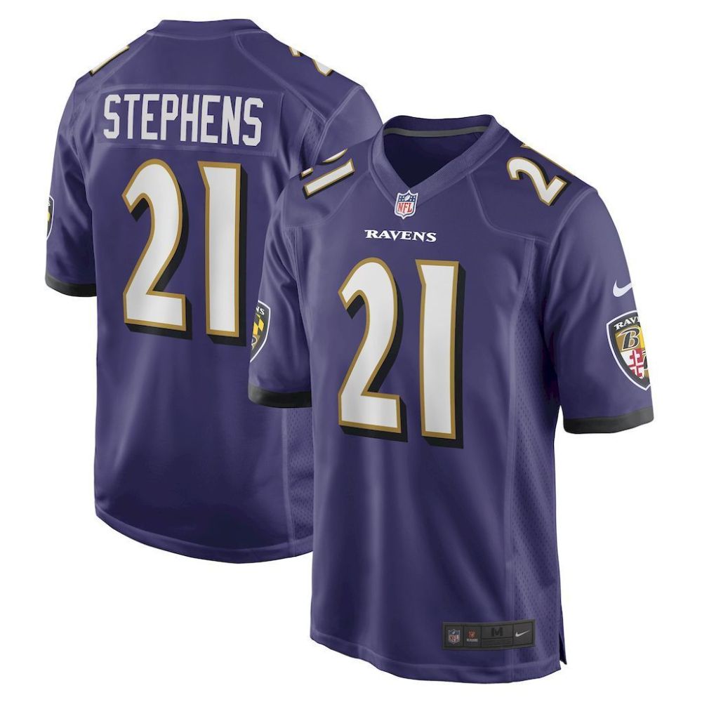 NFL Baltimore Ravens Jeysey STEPHENS #21
