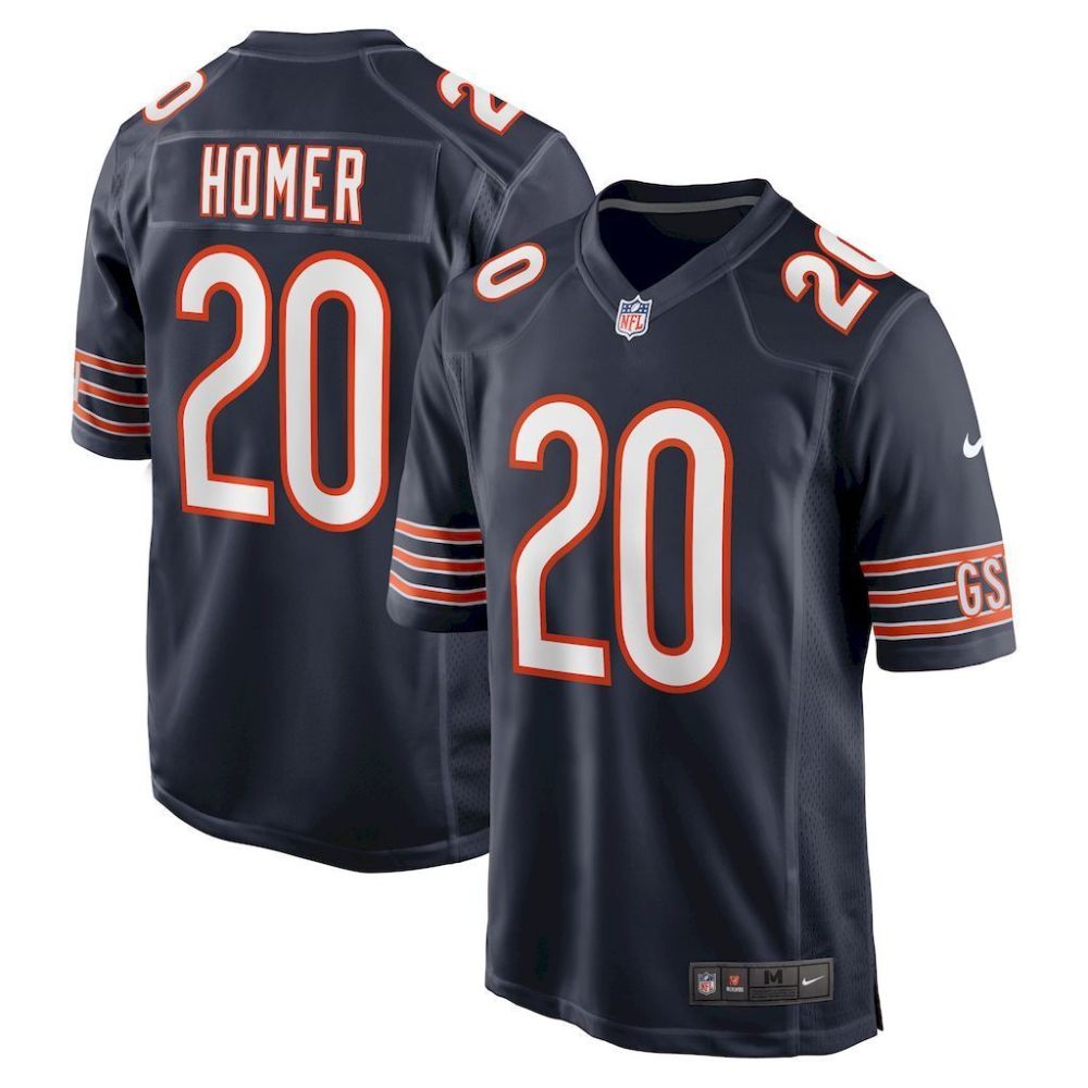 NFL Chicago Bears Jeysey HOMER # 20