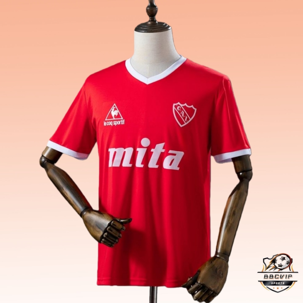 Retro 1986/88 Club Atlético Independiente Home jersey Fan Version