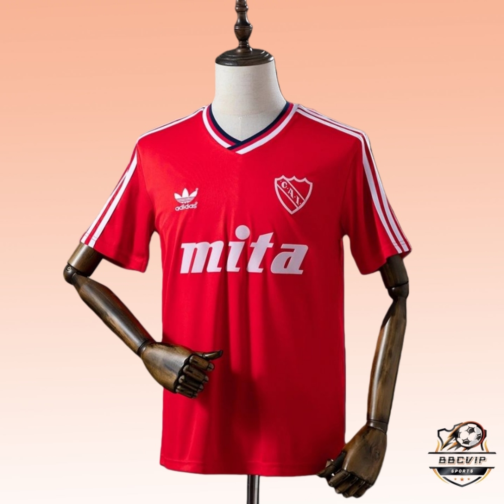 Retro 1989/90 Club Atlético Independiente Home jersey Fan Version