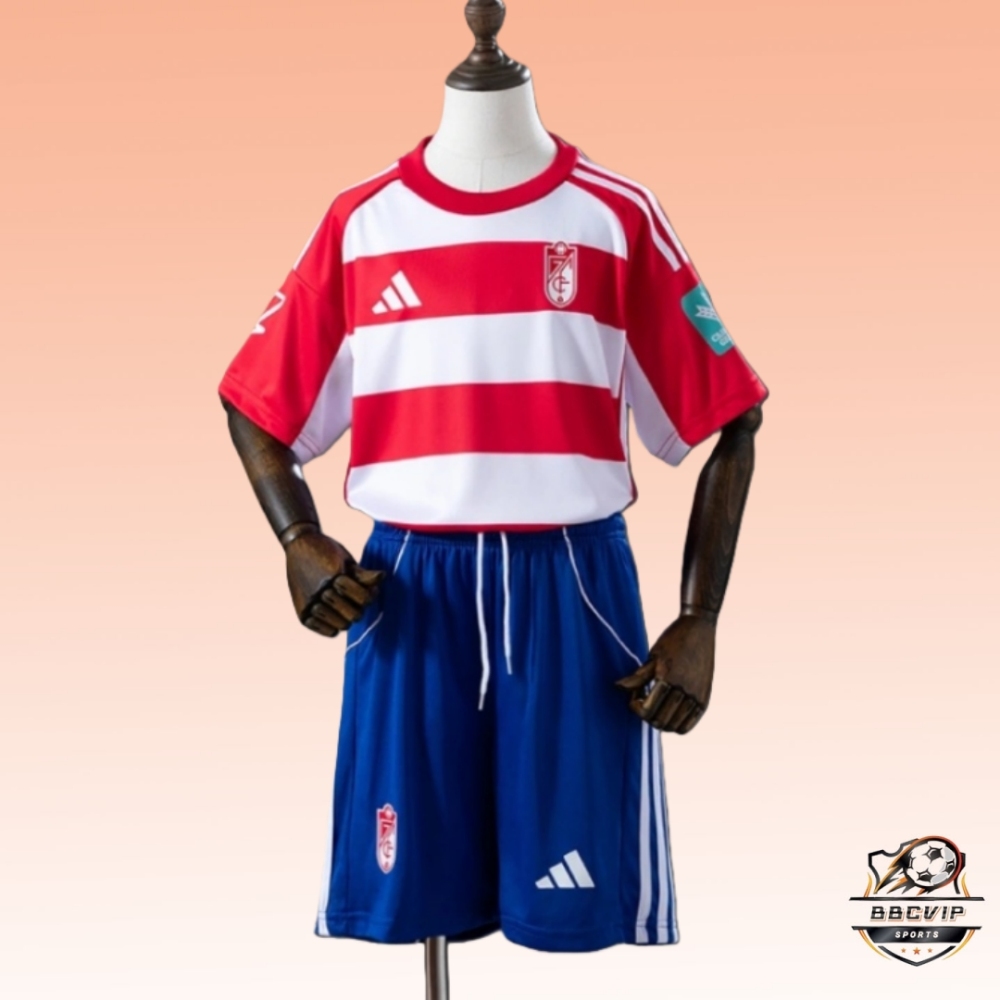 2025/26 Granada Home jersey Kid Kits Size 16-28