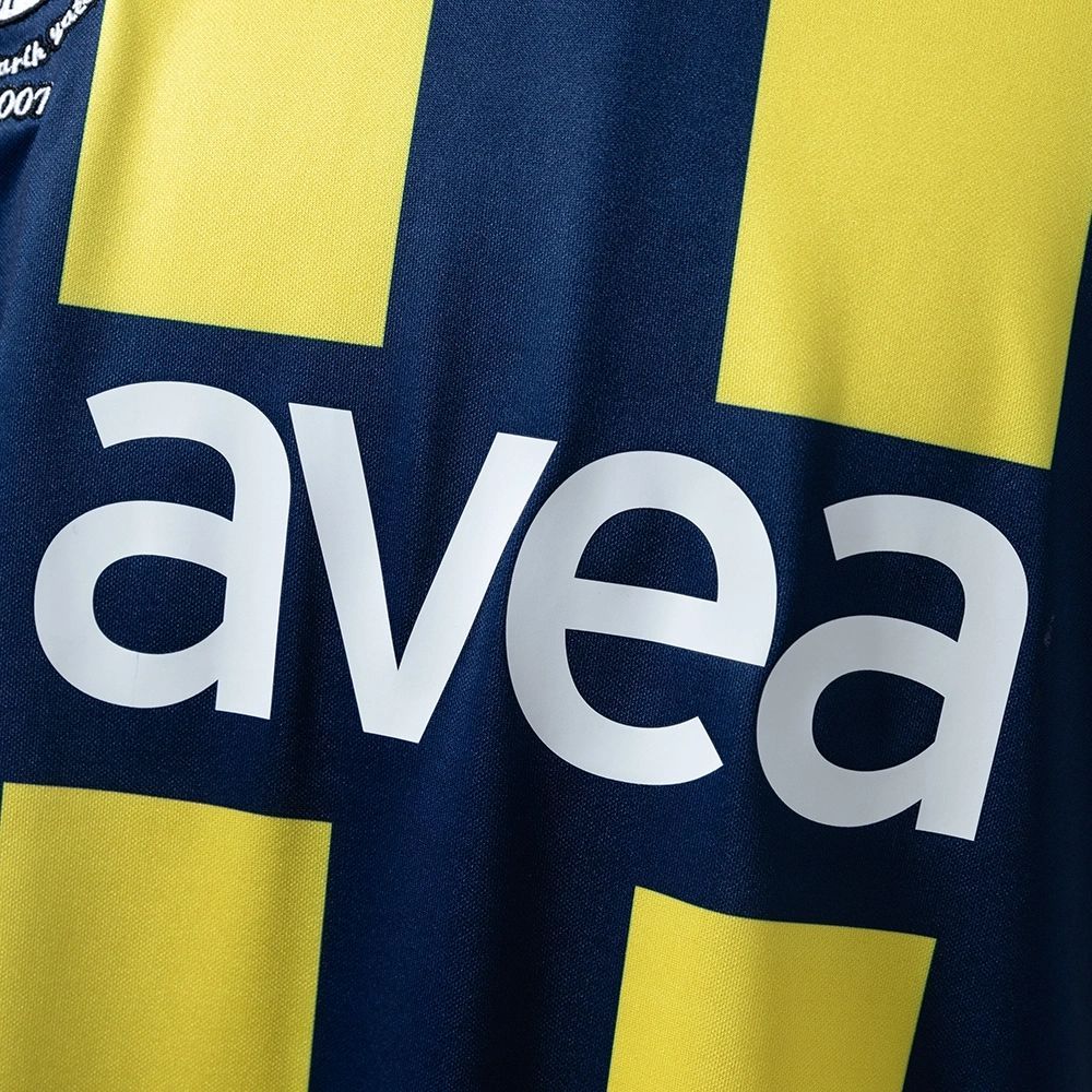 Retro 2007/08 Fenerbahce Home jersey Fan Version
