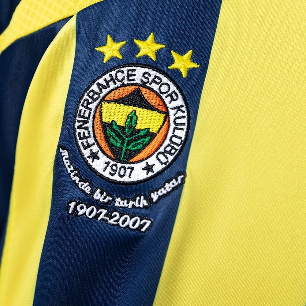Retro 2007/08 Fenerbahce Home jersey Fan Version