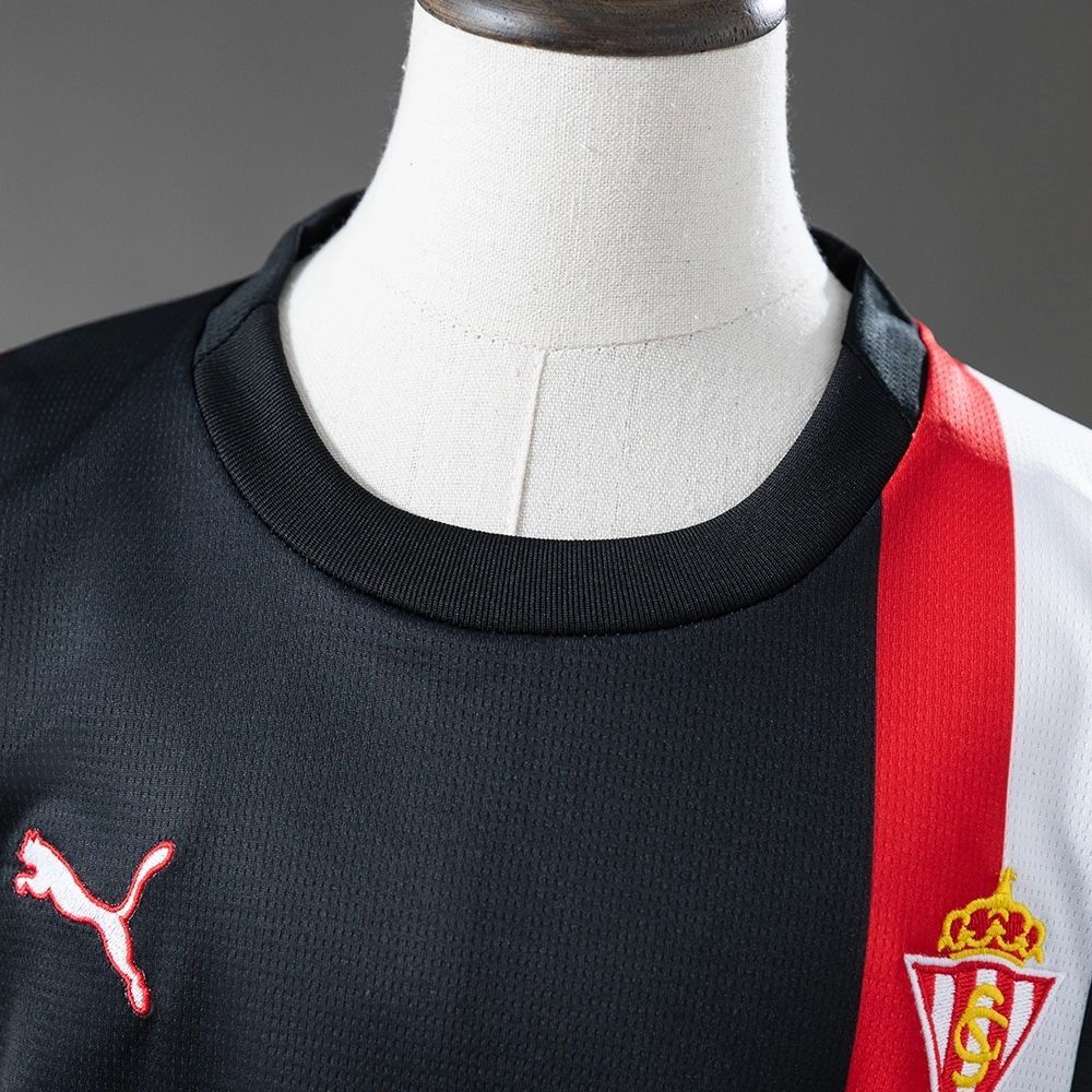 2025/26 Sporting Gijon Away jersey kids Kits size: 16-28