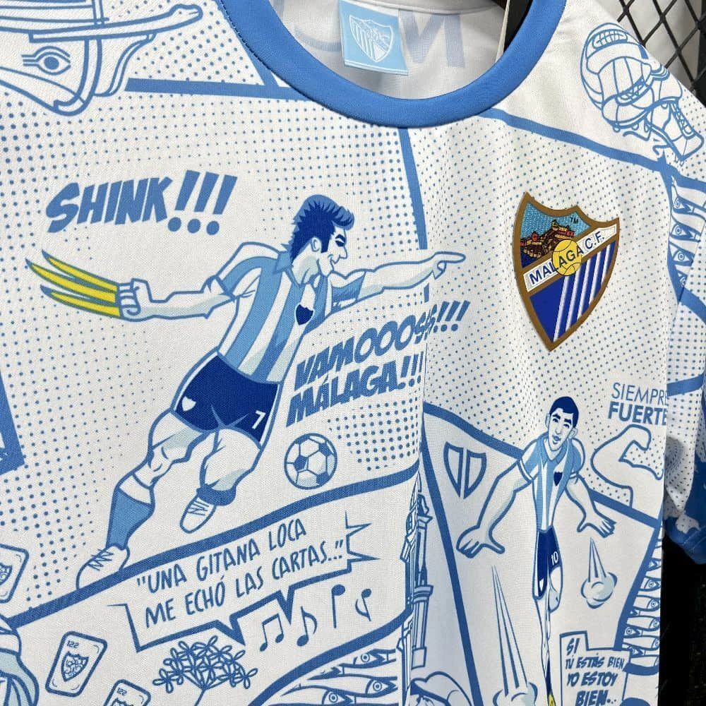 2025/26 Malaga Special Edition jersey Fan version
