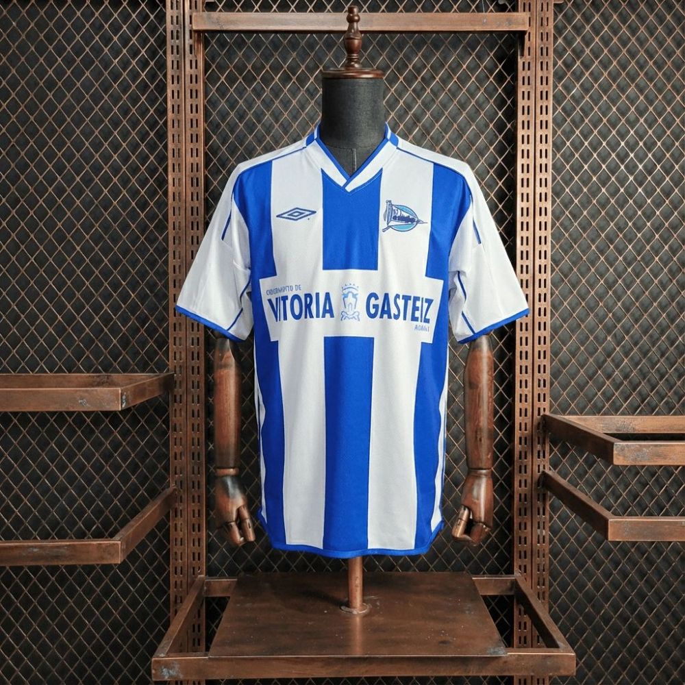 Retro Deportivo Alaves 2003/04 Home jersey Fan Version