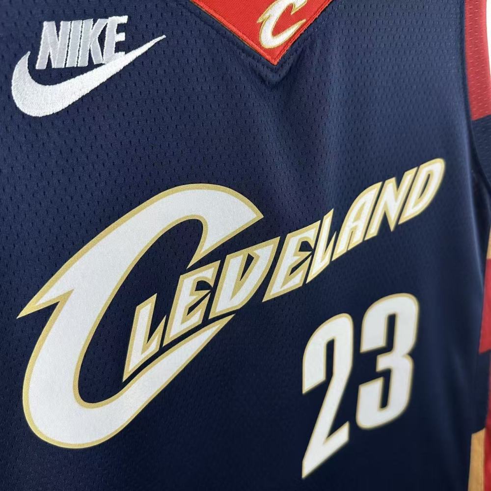 NBA Cleverland Cavaliers 2026 Vintage Style Black jersey JAMES#23