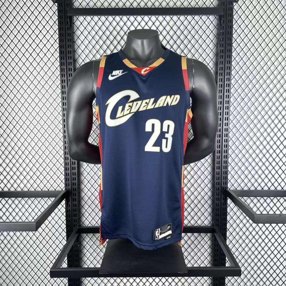 NBA Cleverland Cavaliers 2026 Vintage Style Black jersey JAMES#23