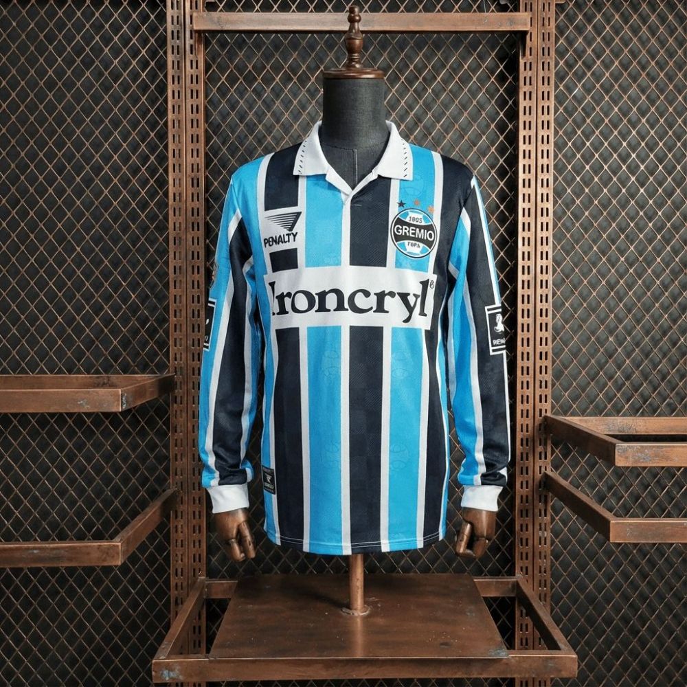 Retro 1997/98 Gremio Home jersey Fan Version