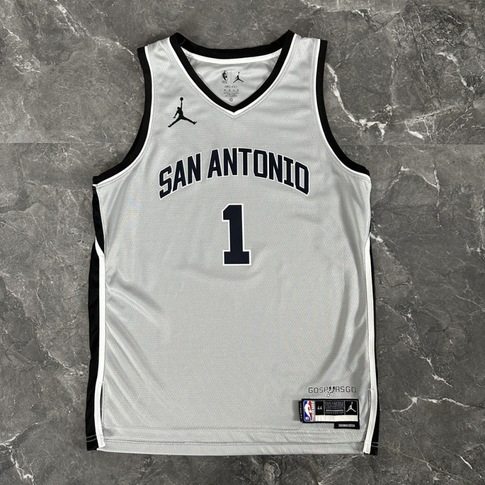 NBA 2026 San Antonio Spurs Grey jersey WENBANYAMA#1