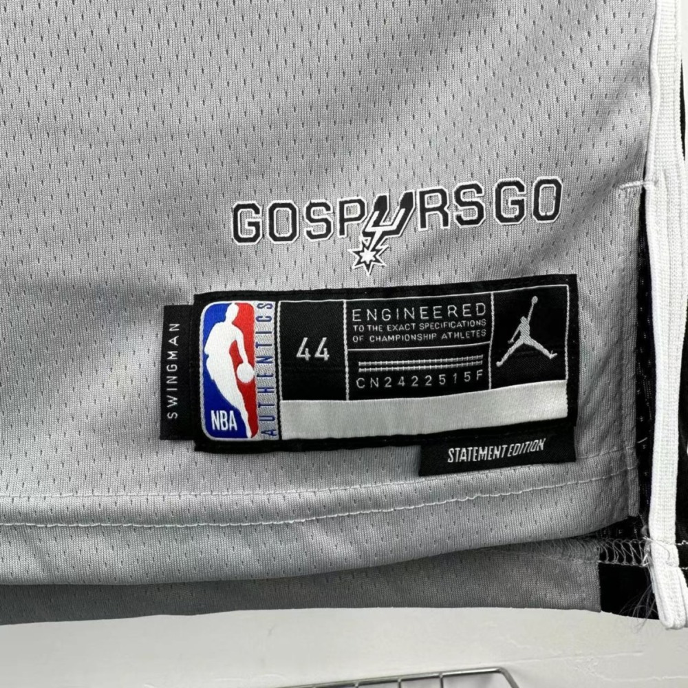 NBA 2026 San Antonio Spurs Grey jersey WENBANYAMA#1