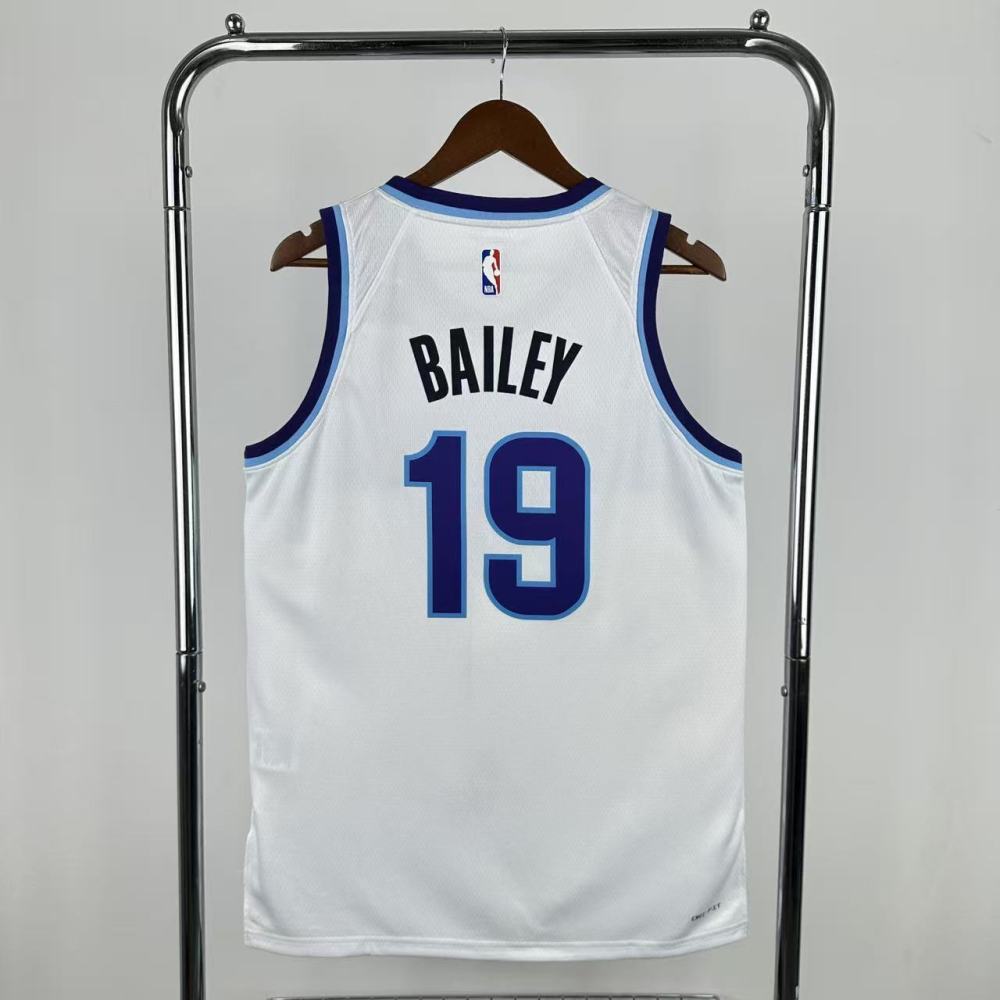 NBA  Utah Jazz 2026 White Jersey BAILEY#19