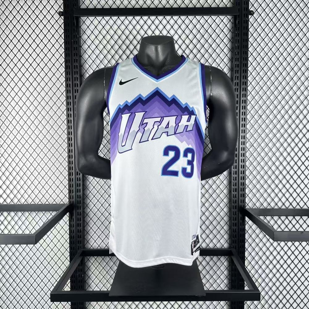 NBA Utah Jazz 2026 White Jersey MARKKANEN#23