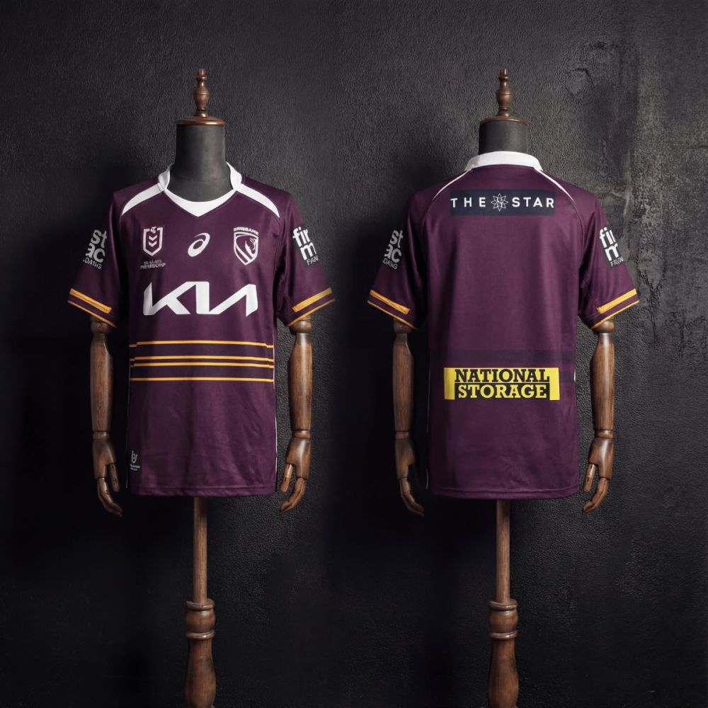 NRL Brisbane Broncos 2026 Home Jersey