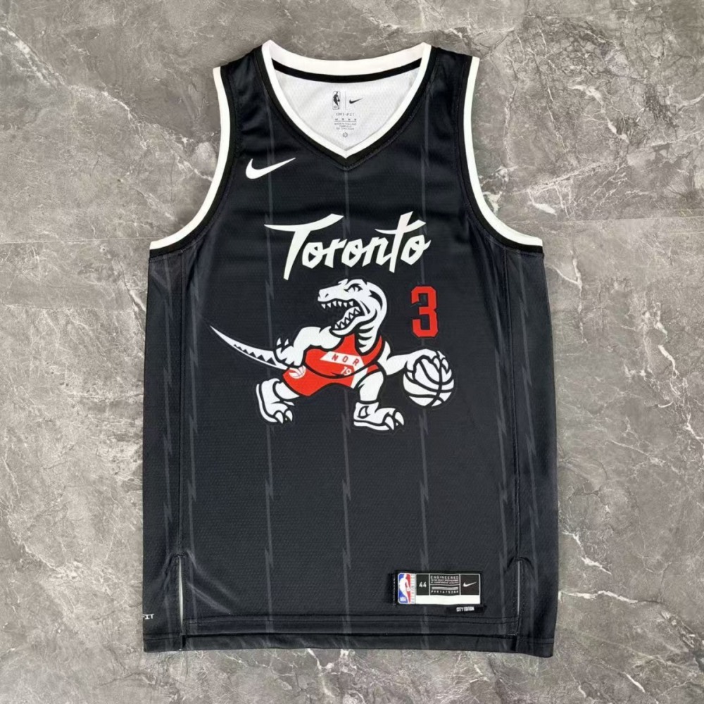 NBA Toronto Raptors 2026 City Edition Black Jersey INGRAM#3