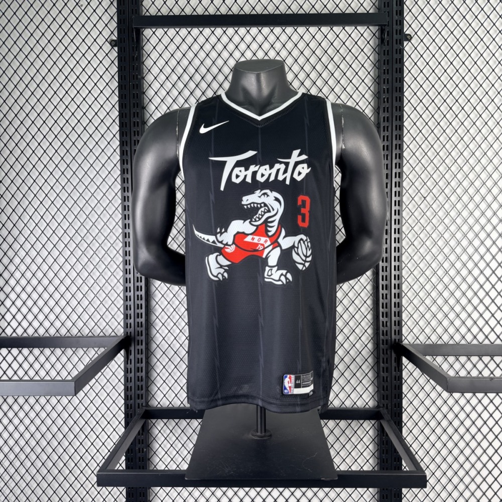NBA Toronto Raptors 2026 City Edition Black Jersey INGRAM#3