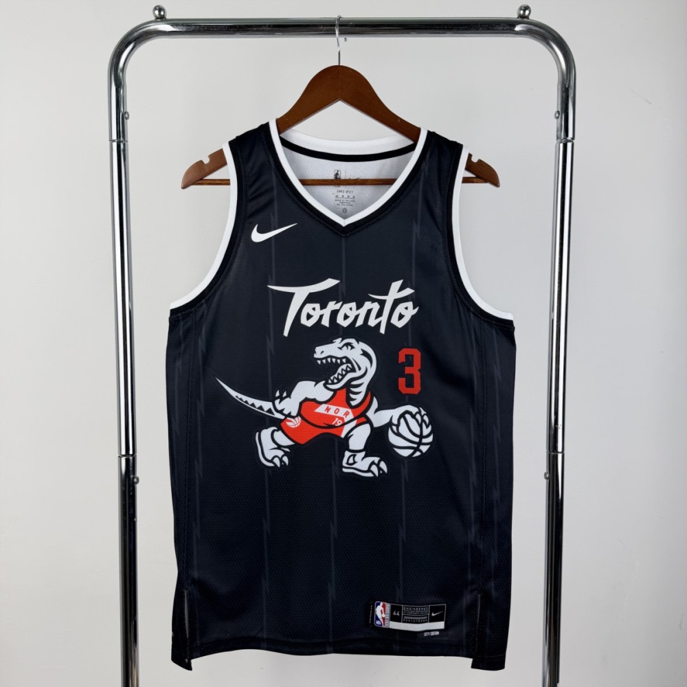 NBA Toronto Raptors 2026 City Edition Black Jersey INGRAM#3