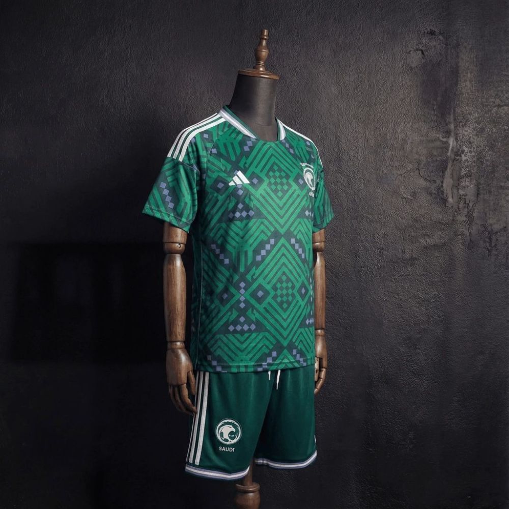 Saudi Araba 2026 World Cup Home Kid Kits Size 16-28