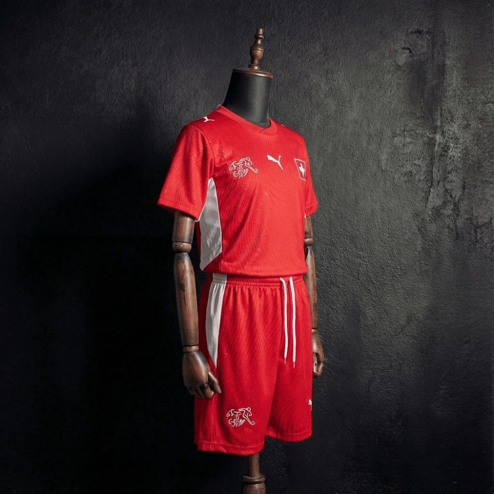 Switzerland 2026 World Cup Home Kid Kits Size 16-28