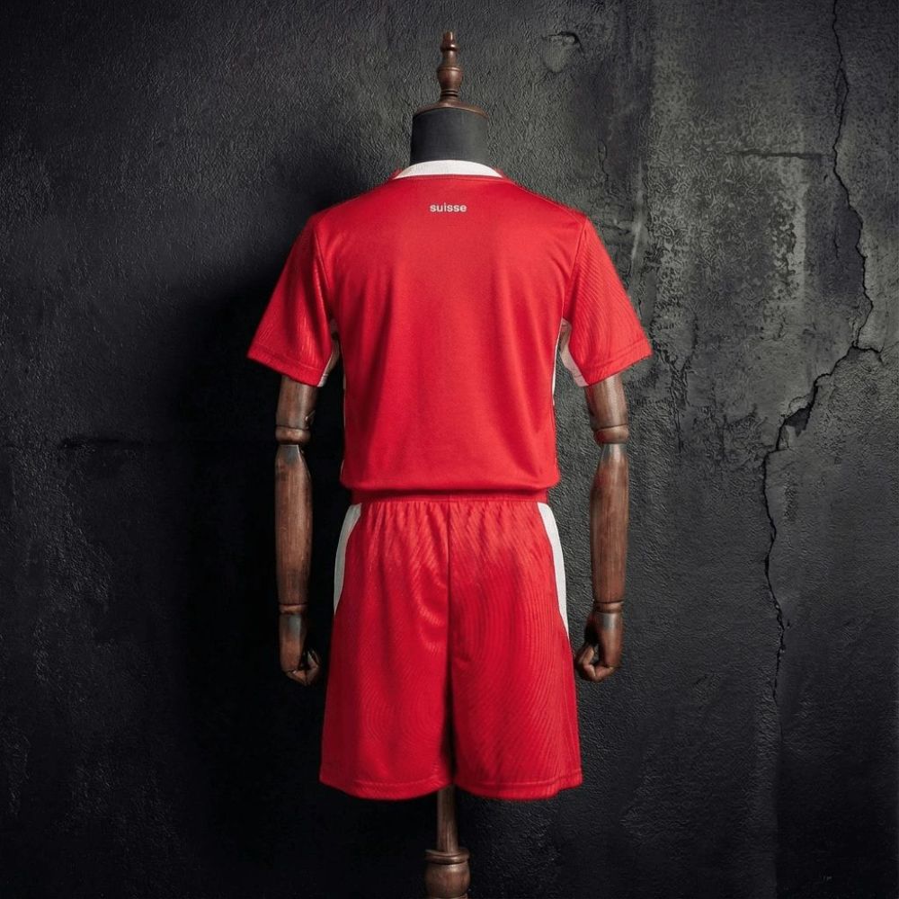 Switzerland 2026 World Cup Home Kid Kits Size 16-28