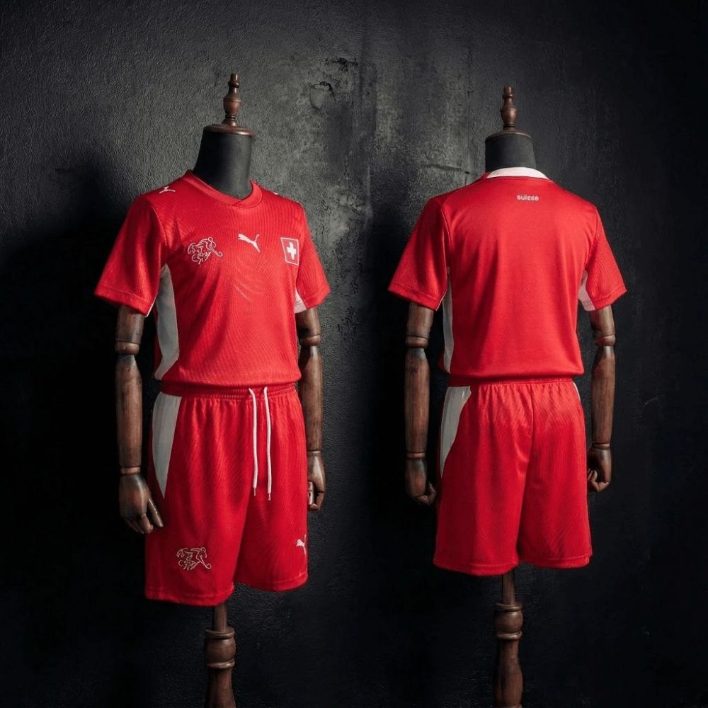 Switzerland 2026 World Cup Home Kid Kits Size 16-28
