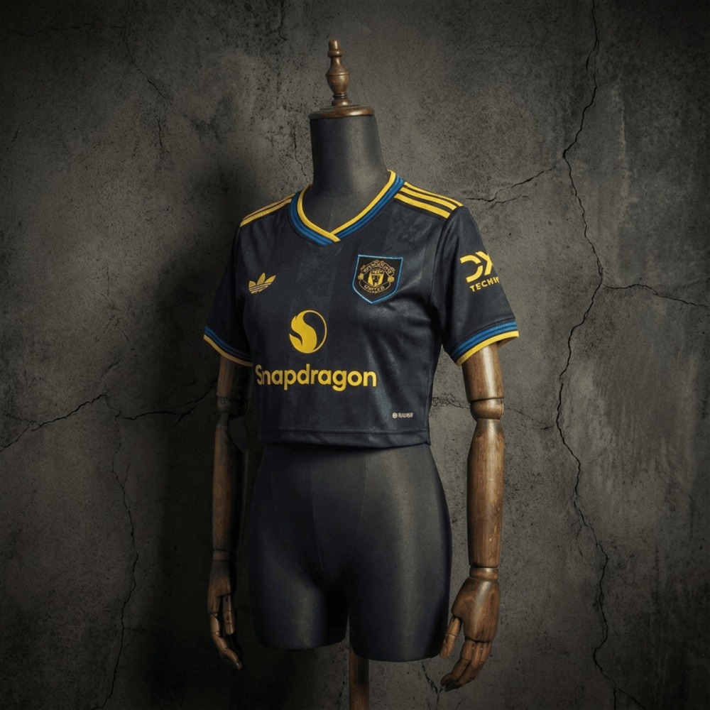Women's Football Vest 25/26 Manchester United Second Away Jersey