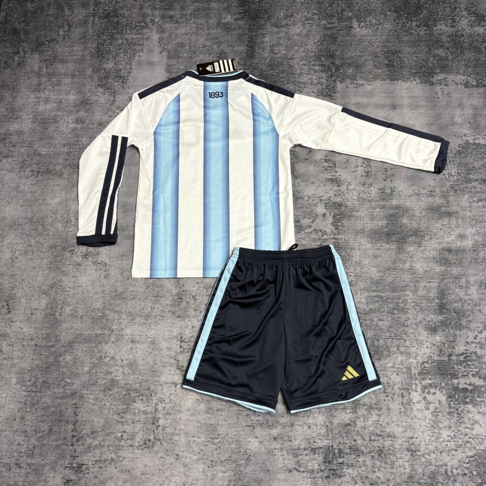 Argentina 2026 World Cup Home jersey Kid Kits 16-28