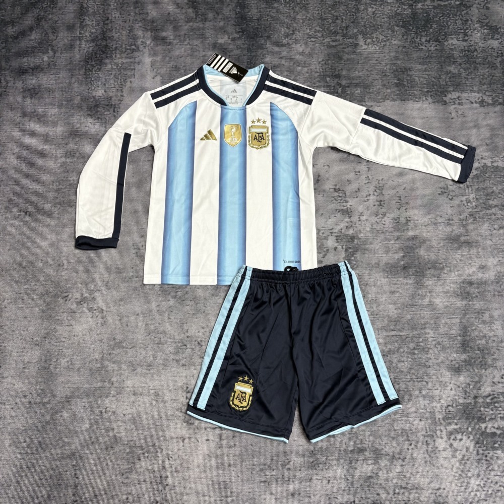 Argentina 2026 World Cup Home jersey Kid Kits 16-28