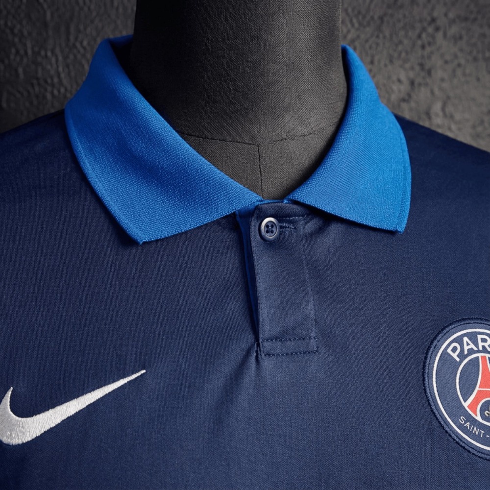 2025/26 PSG Training Navy Blue Polo Fan version