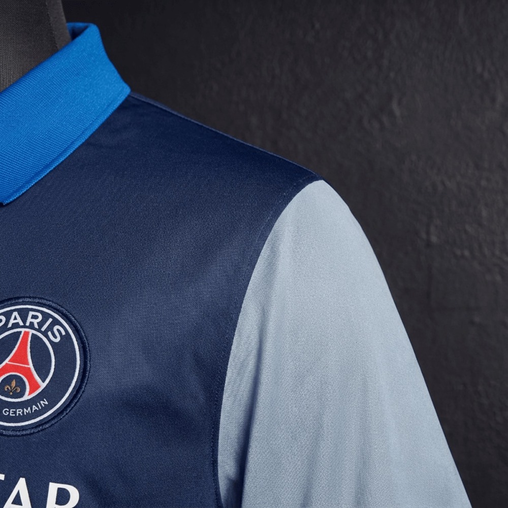 2025/26 PSG Training Navy Blue Polo Fan version