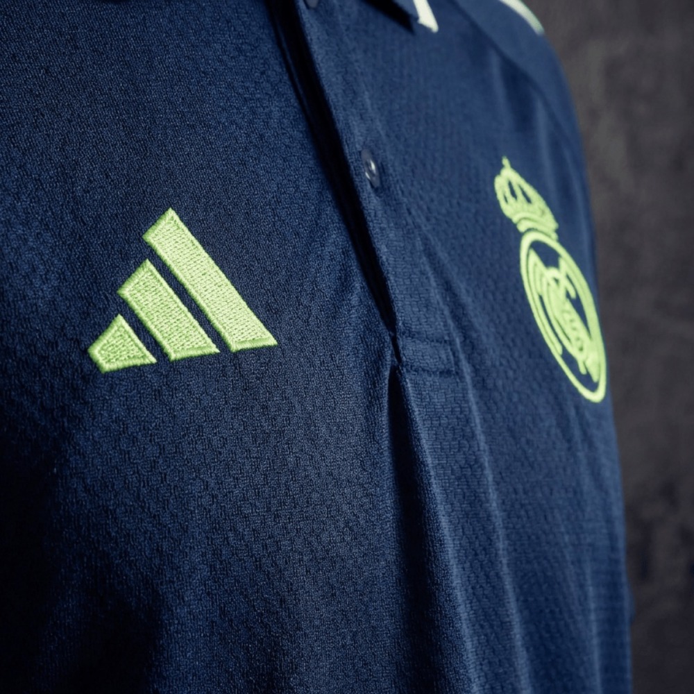 2025/26 Real Madrid Training Royal Blue Polo Fan version