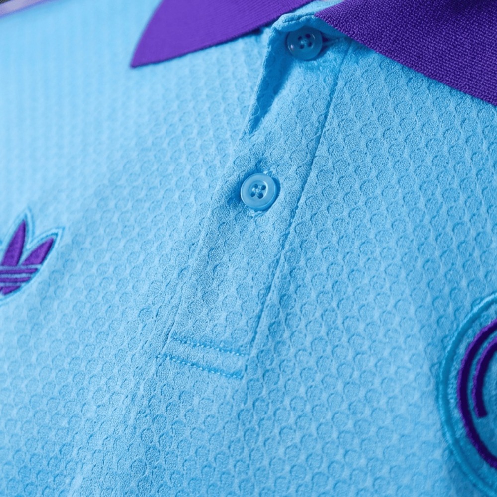 2025/26 Real Madrid Training Blue Polo Fan version