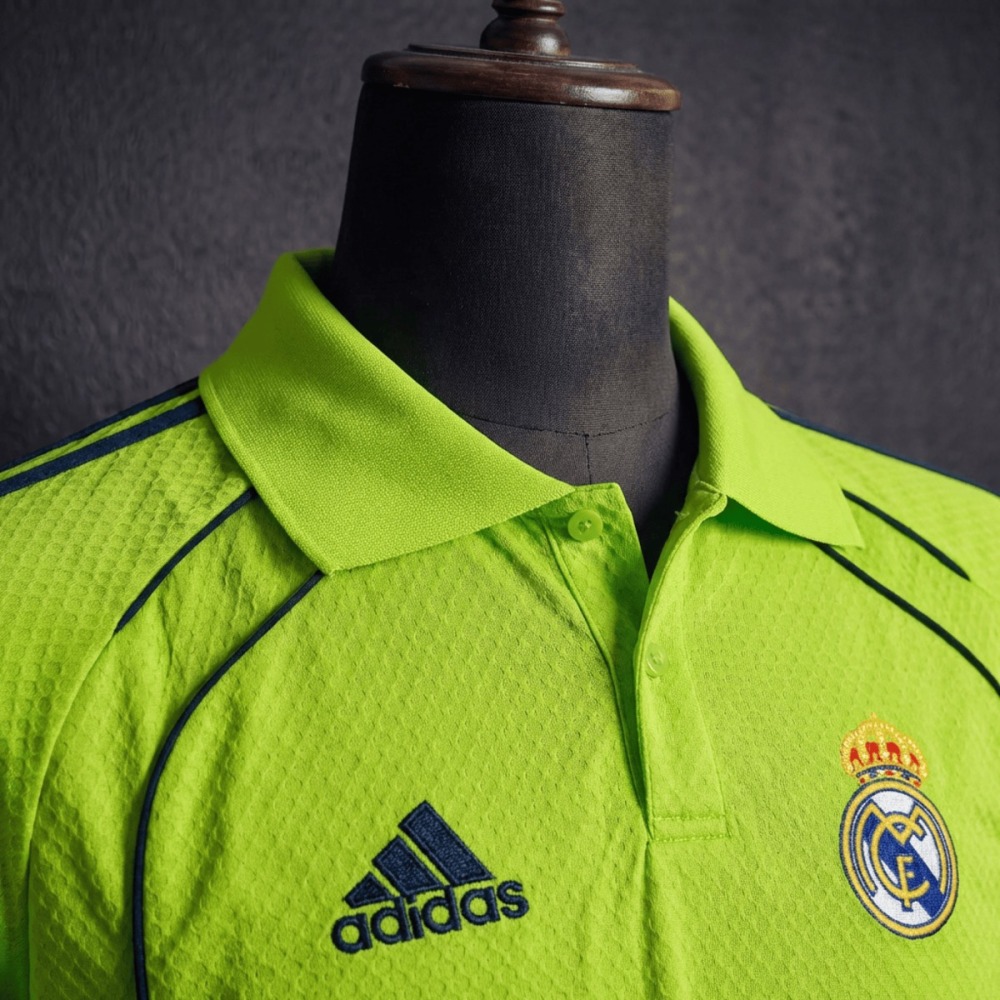 2025/26 Real Madrid Training Green Polo Fan version