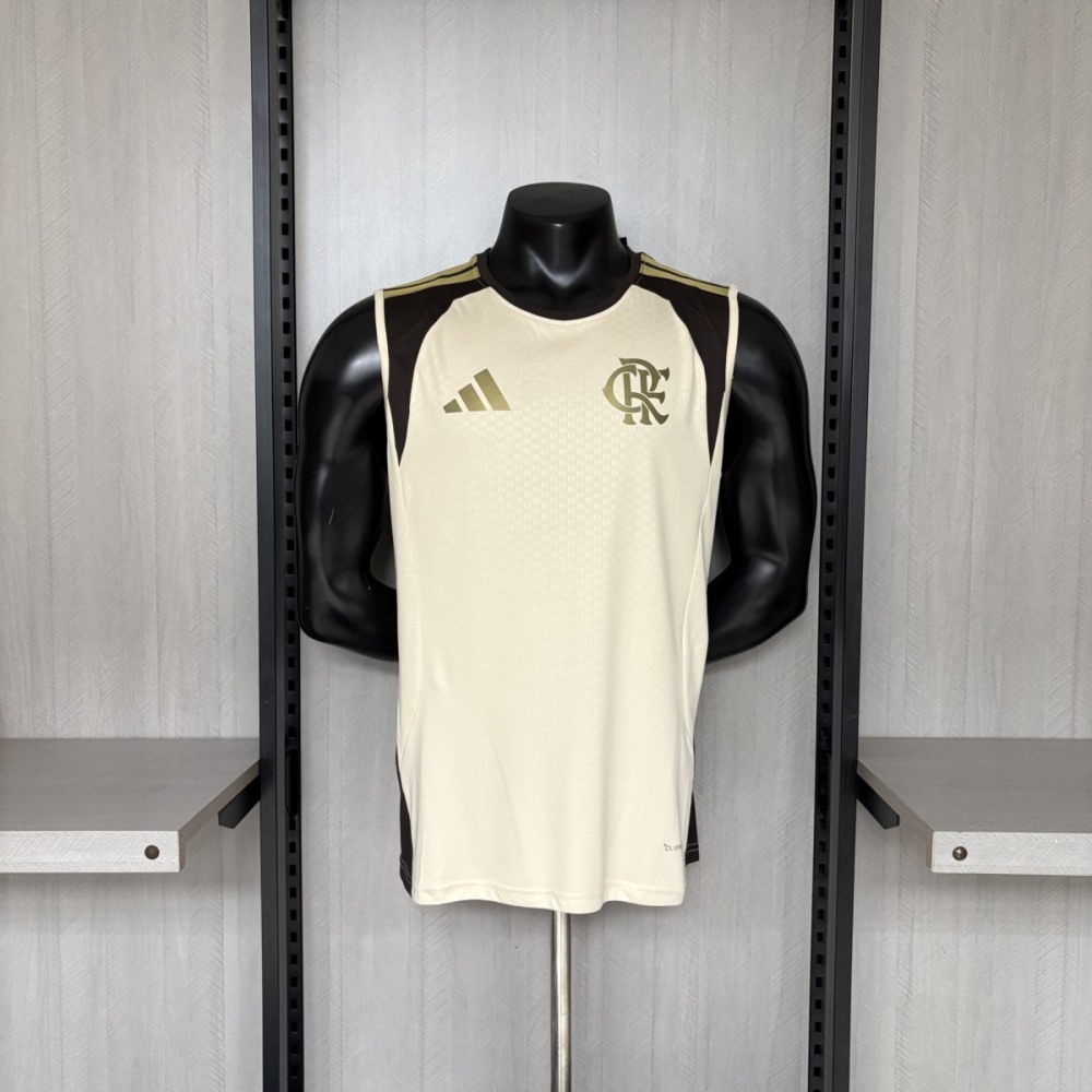 2026/27 Flamengo Training Beige Jersey Fan version