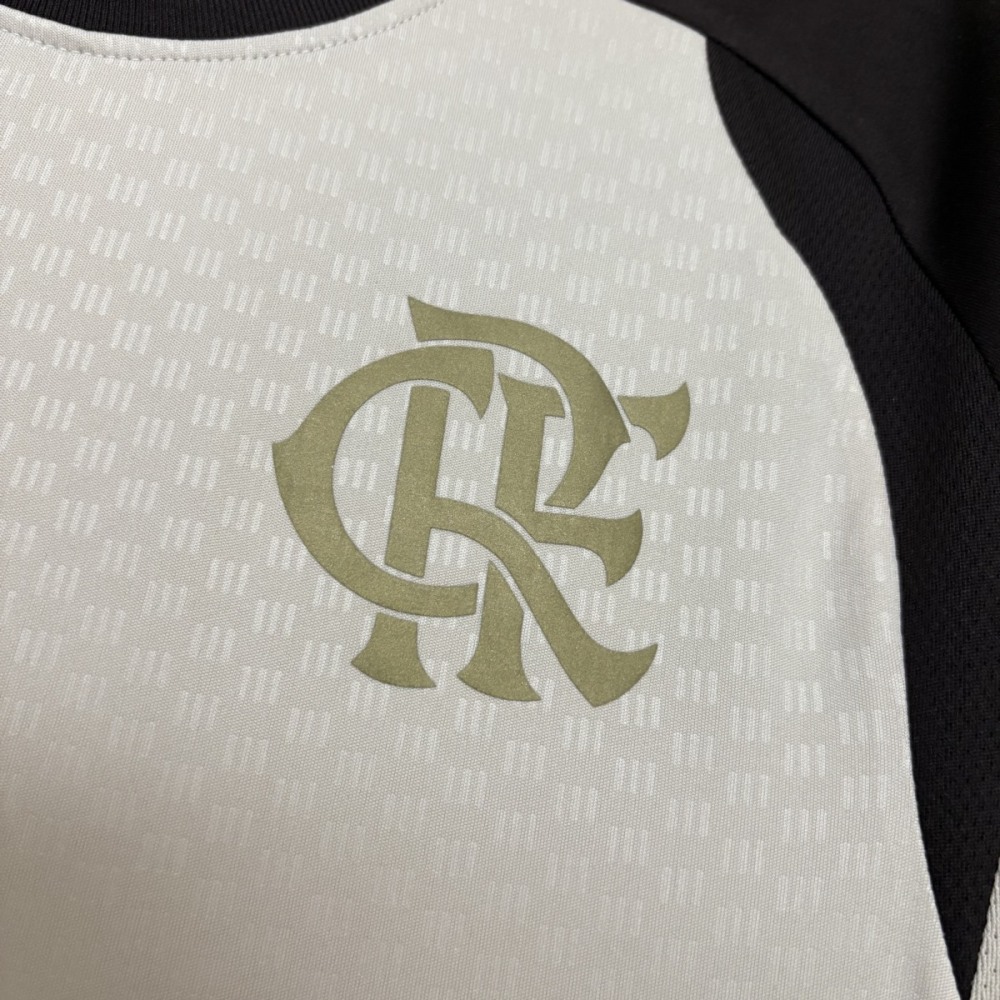 2026/27 Flamengo Training Beige Jersey Fan version
