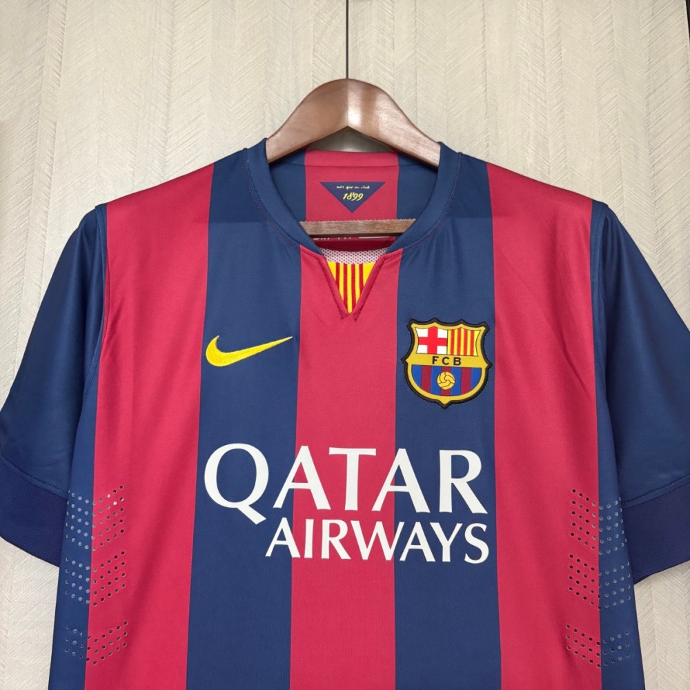 Retro Barcelona 2014/15  Home jersey Fan Version