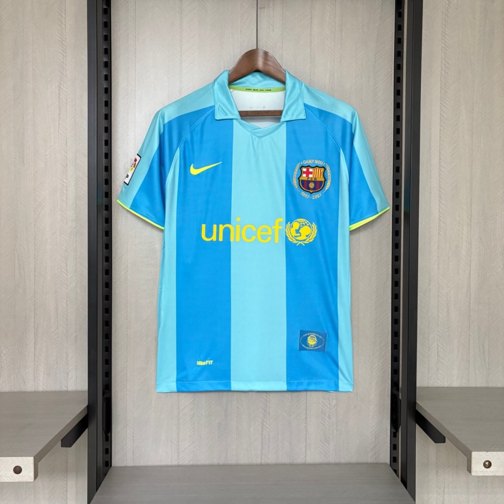 Retro Barcelona 07/08  Away jersey Fan Version