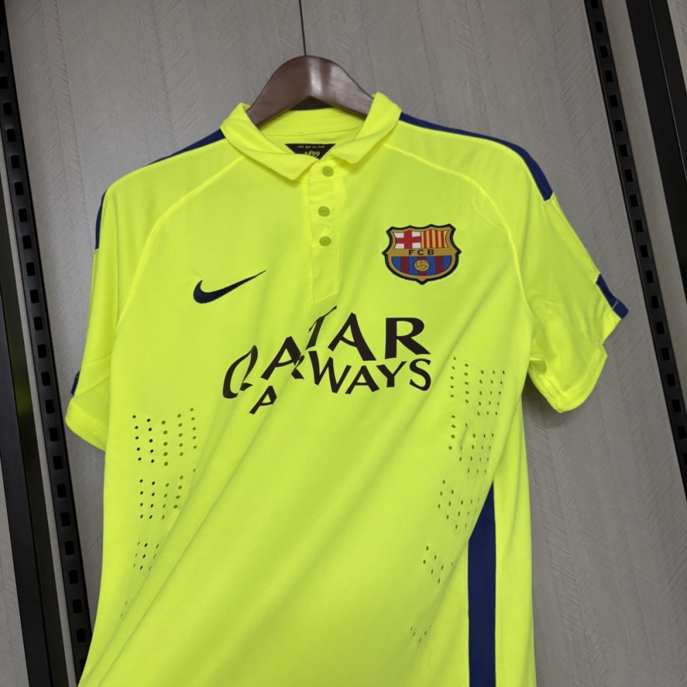 Retro Barcelona 14/15 third away jersey Fan Version