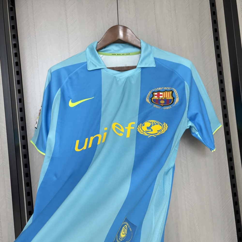 Retro Barcelona 07/08  Away jersey Fan Version