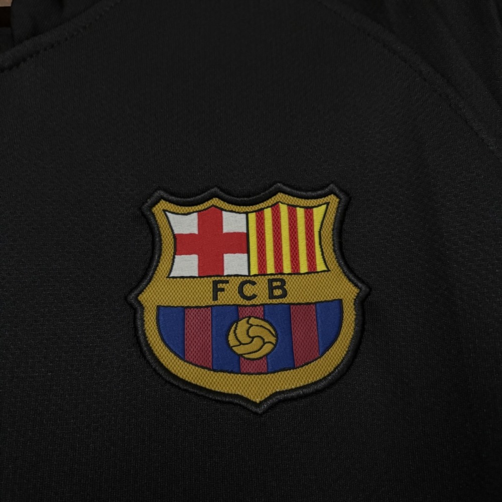 Retro Barcelona 11/12 Black Away jersey Fan Version