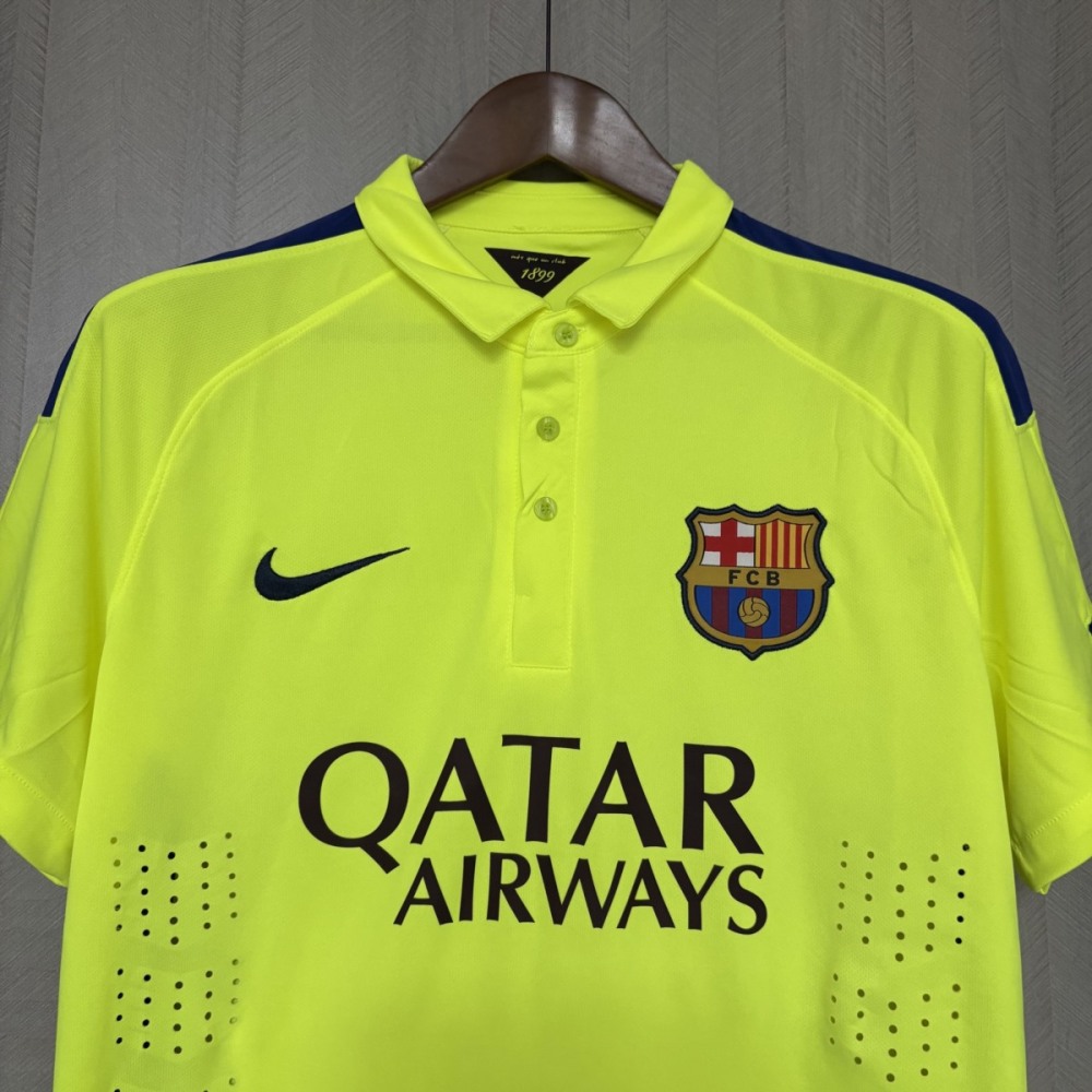 Retro Barcelona 14/15 third away jersey Fan Version