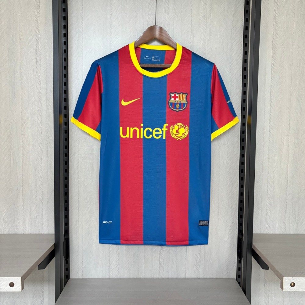 Retro Barcelona 10/11 home jersey Fan Version