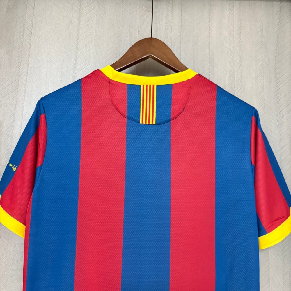 Retro Barcelona 10/11 home jersey Fan Version