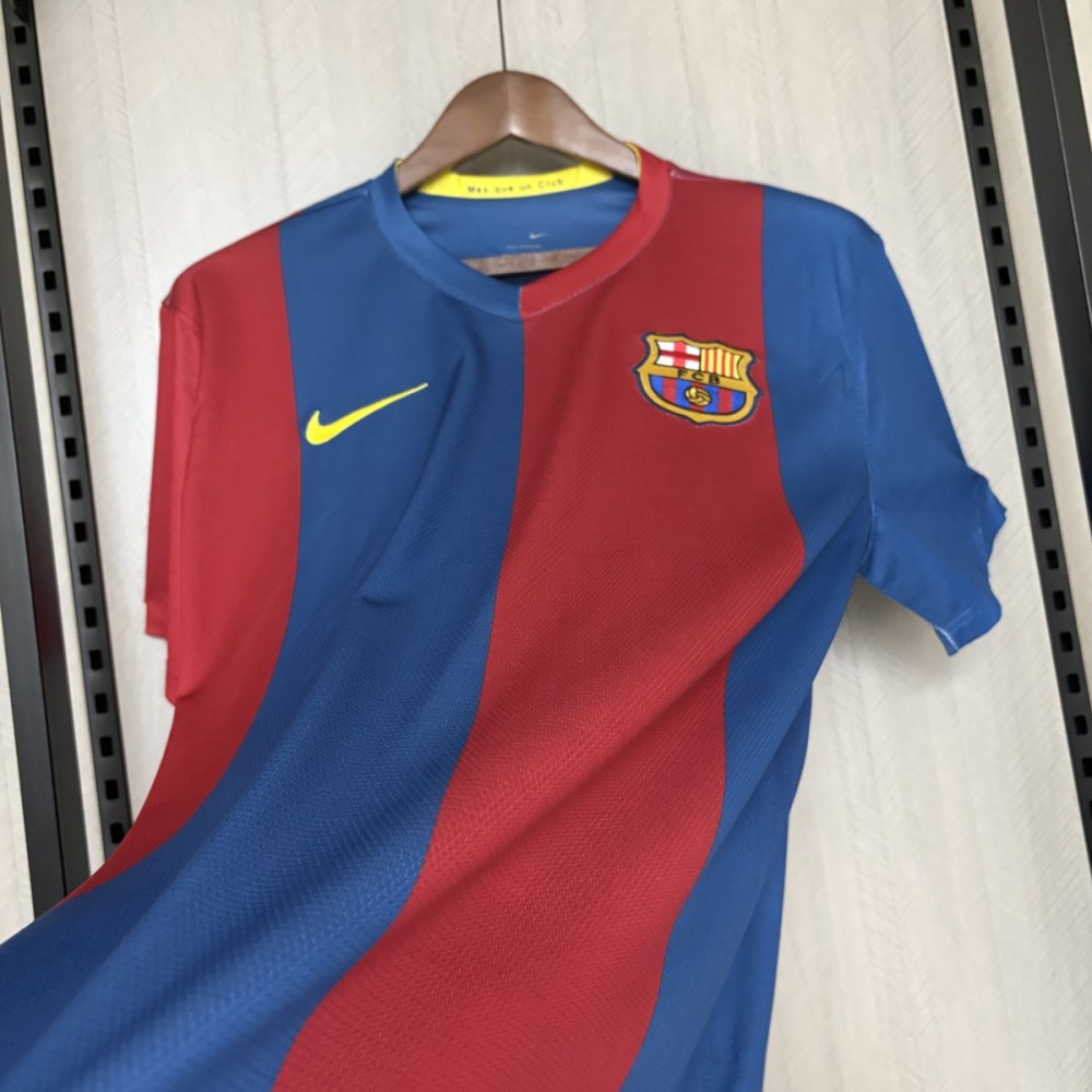 Retro Barcelona 06/07  home jersey Fan Version
