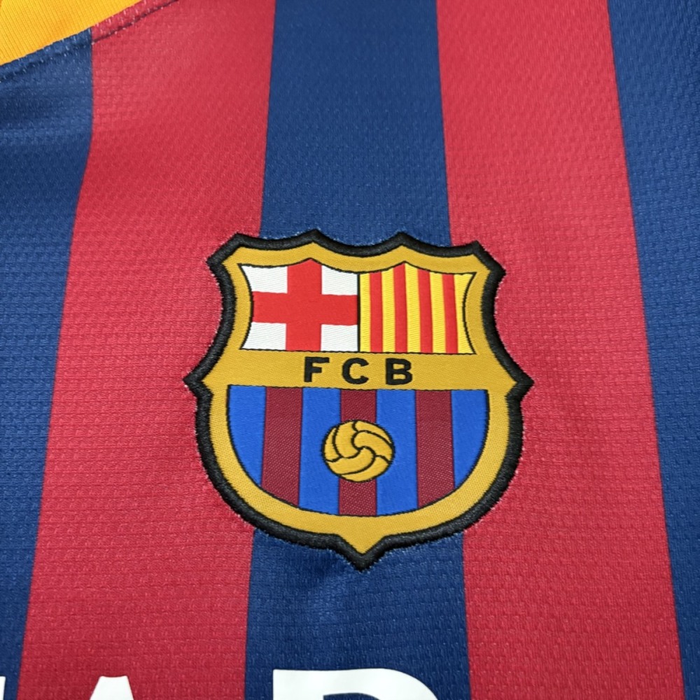 Retro Barcelona 13/14 Home  jersey Fan Version