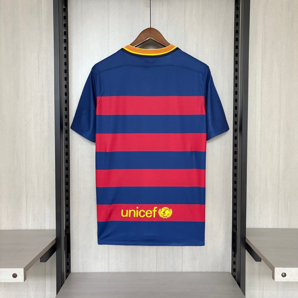Retro Barcelona 15/16 home jersey Fan Version