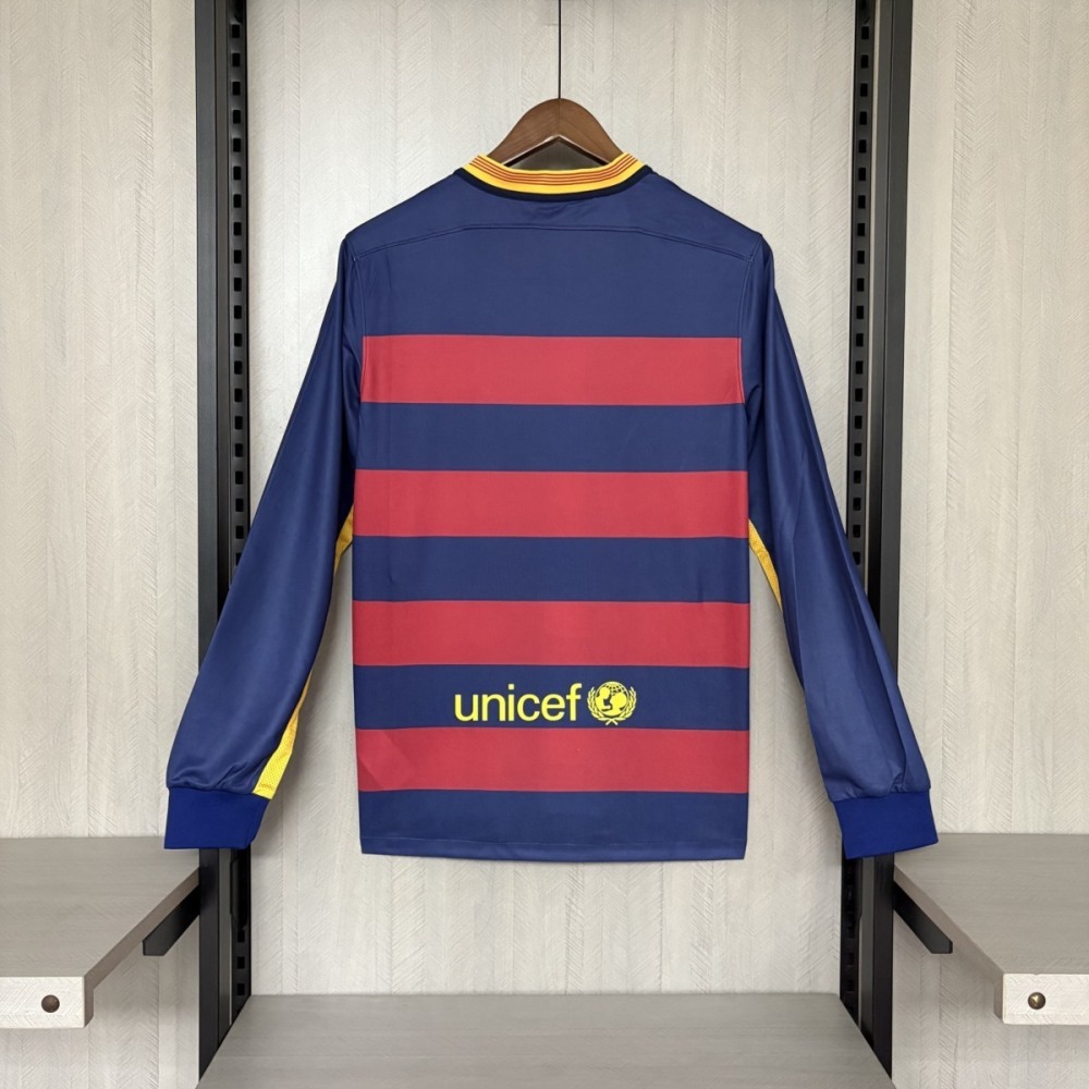 Retro Barcelona 15/16 home jersey Fan Version