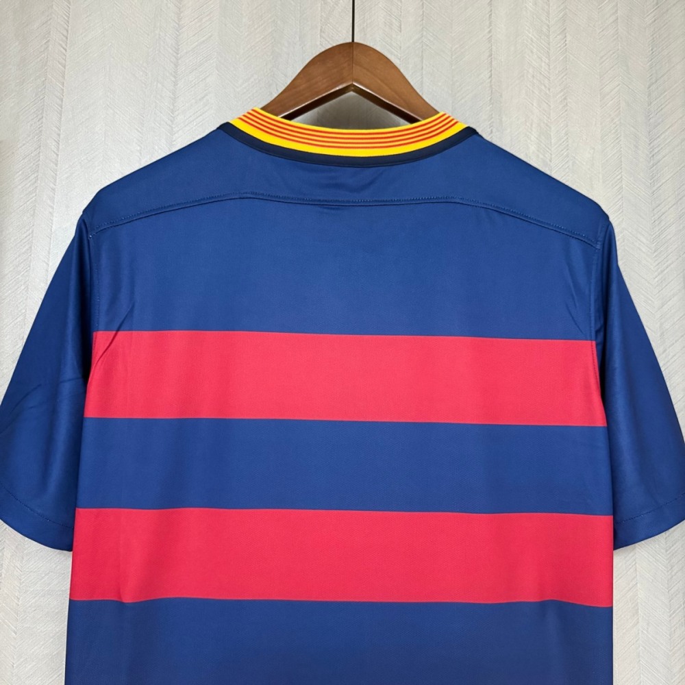 Retro Barcelona 15/16 home jersey Fan Version